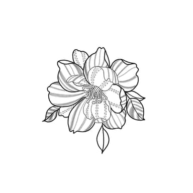 AI-generated tattoo example